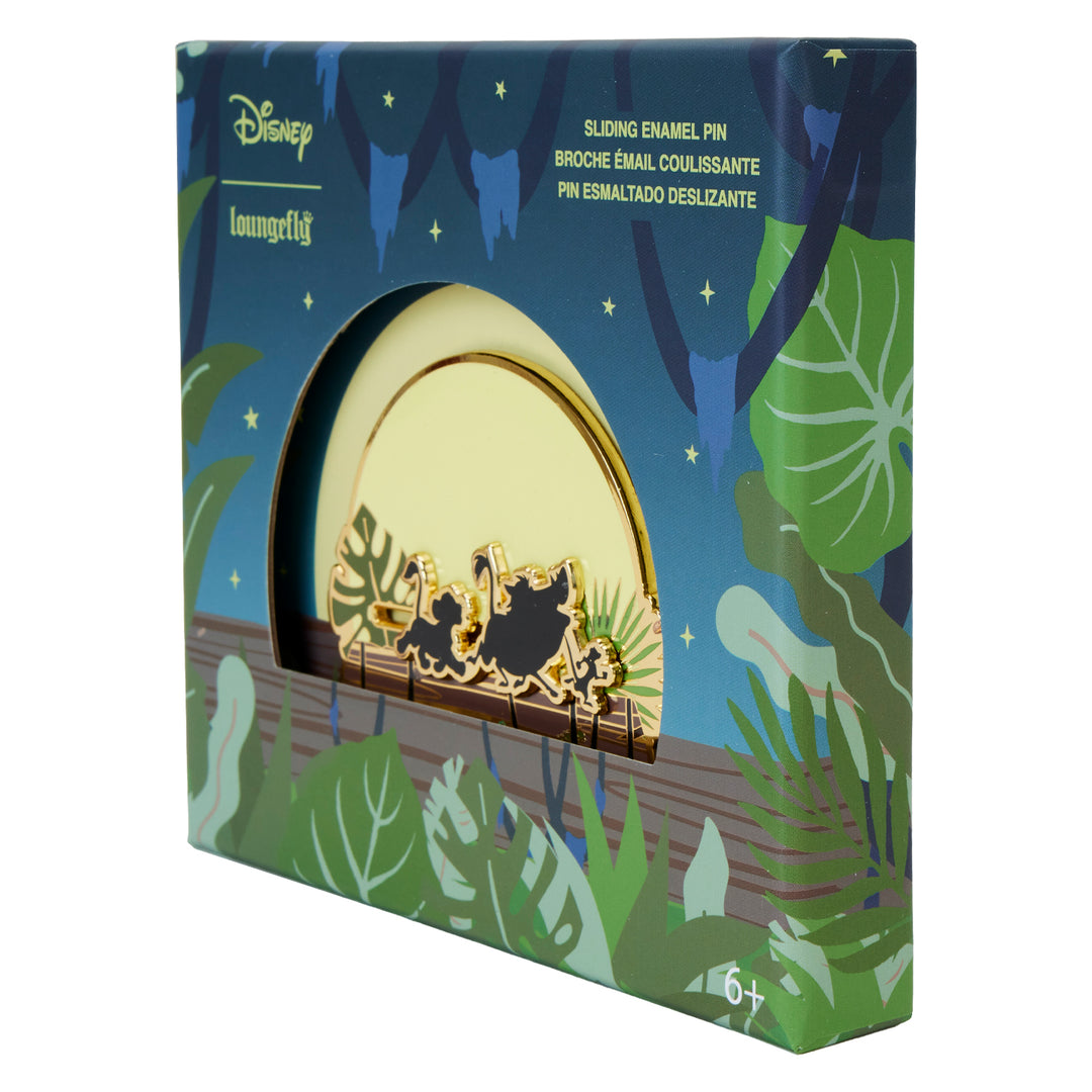 Loungefly Disney The Lion King 30th Anniversary Hakuna Matata Glow in the Dark 3" Collector's Box Pin Limited Edition