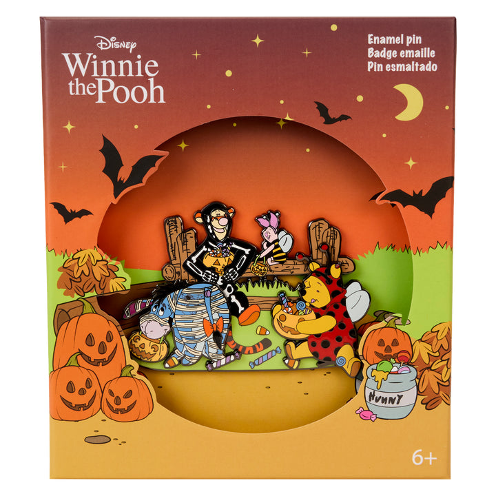 Loungefly Disney Winnie the Pooh Trick or Treat Limited Edition Collector Box Pin