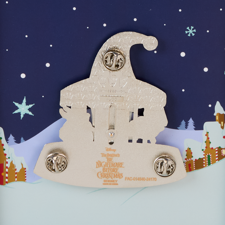 Loungefly Disney The Nightmare Before Christmas Xmas Town Carousel Limited Edition Collector's Box Pin