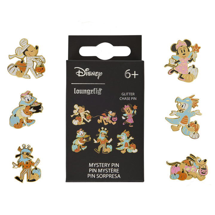 Loungefly Disney Mickey & Friends Halloween Costume Mystery Blind Box Pin