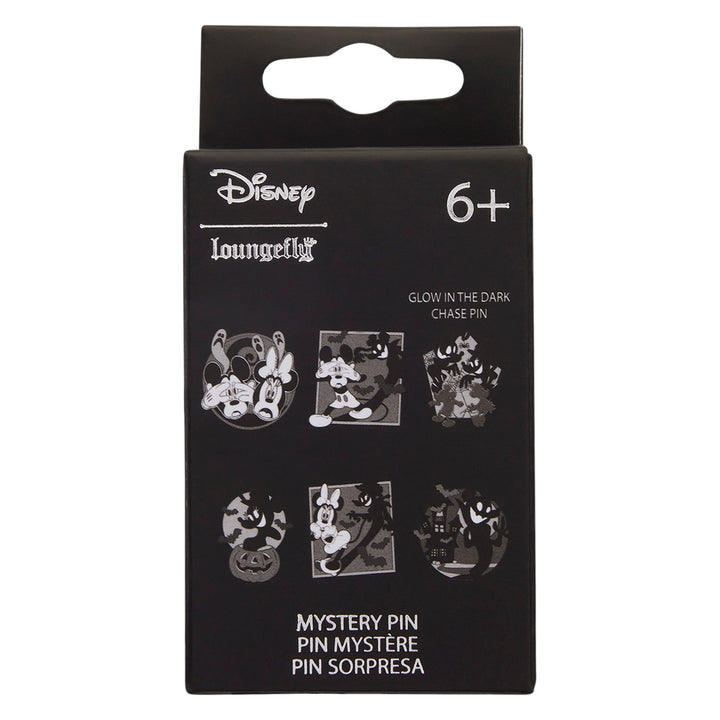Loungefly Disney Mickey & Minnie Mouse Ghost Mystery Box Pin