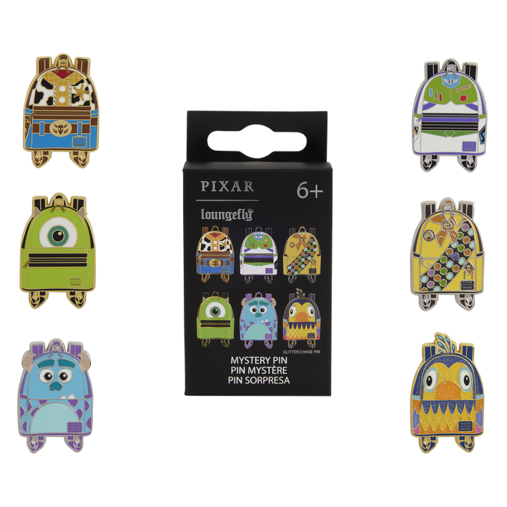 Loungefly Disney Pixar Mini Backpack Mystery Blind Box Pin