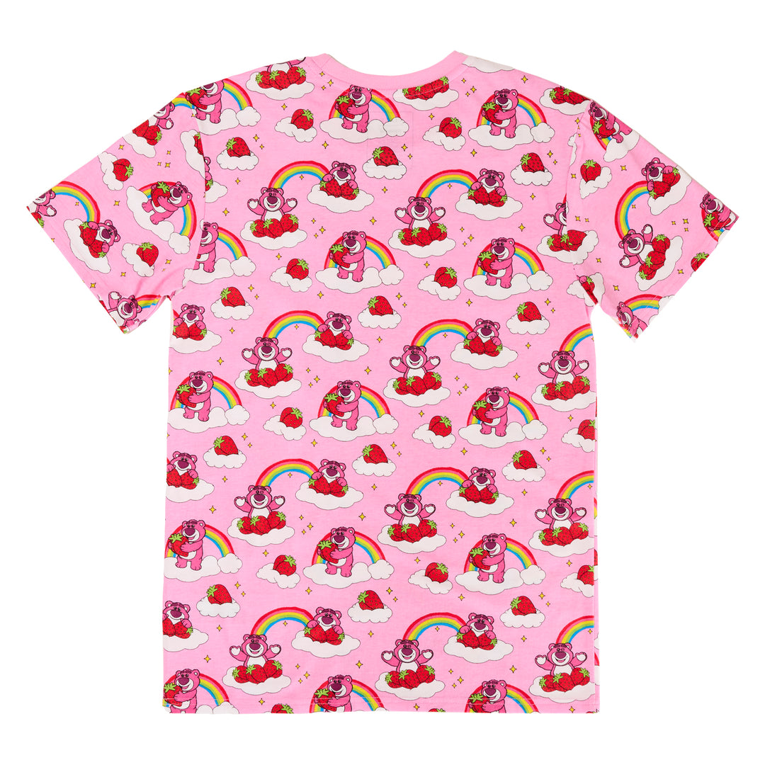 Loungefly Disney Pixar Toy Story Lotso Rainbow AOP T-Shirt