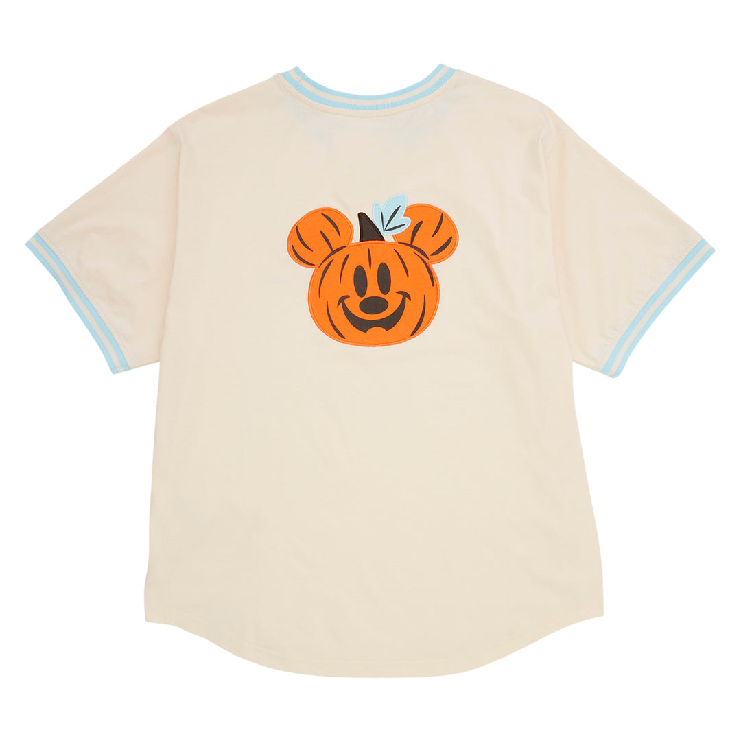 Loungefly Disney Halloween Mickey & Friends Jack-O'-Lantern Glow in the Dark Sporty T-Shirt