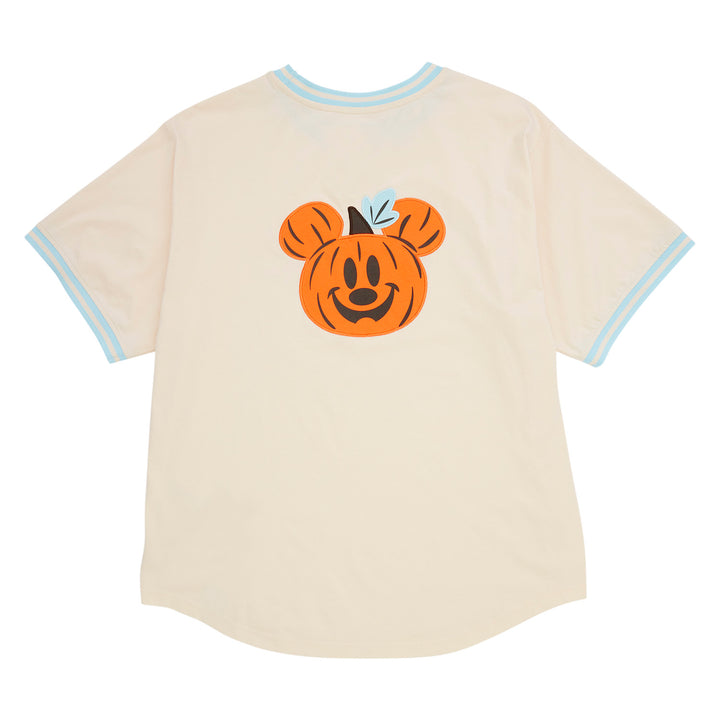 Loungefly Disney Halloween Mickey & Friends Jack-O'-Lantern Glow in the Dark Sporty T-Shirt