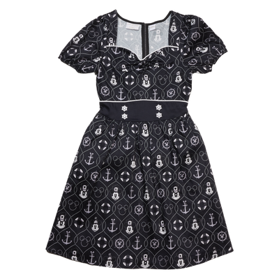 Stitch Shoppe by Loungefly Disney Steamboat Willie "Karla" Dress