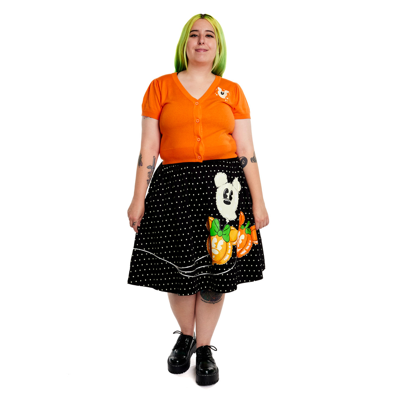 Stitch Shoppe by Loungefly Disney Spooky Balloons "Sandy" Skirt