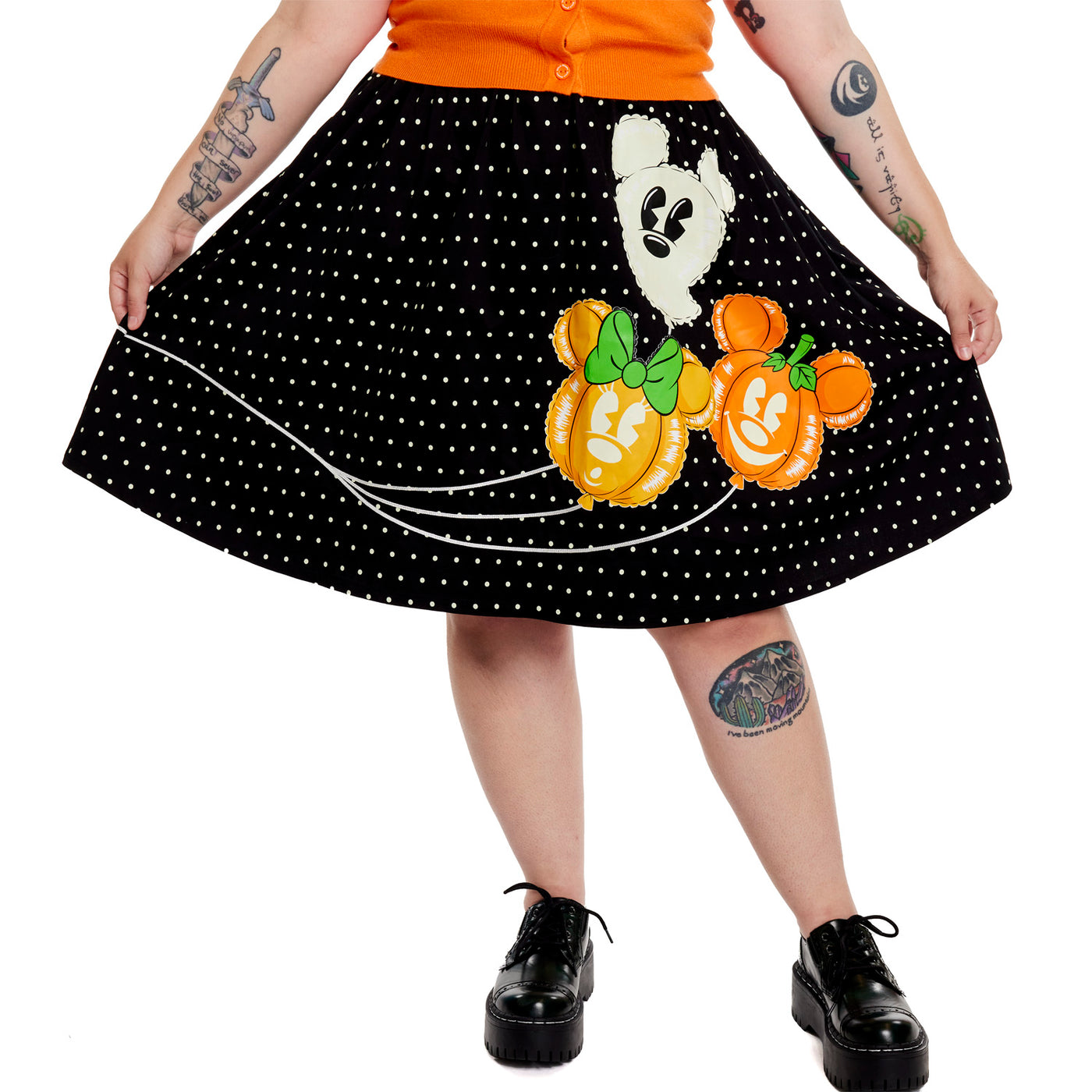 Stitch Shoppe by Loungefly Disney Spooky Balloons "Sandy" Skirt