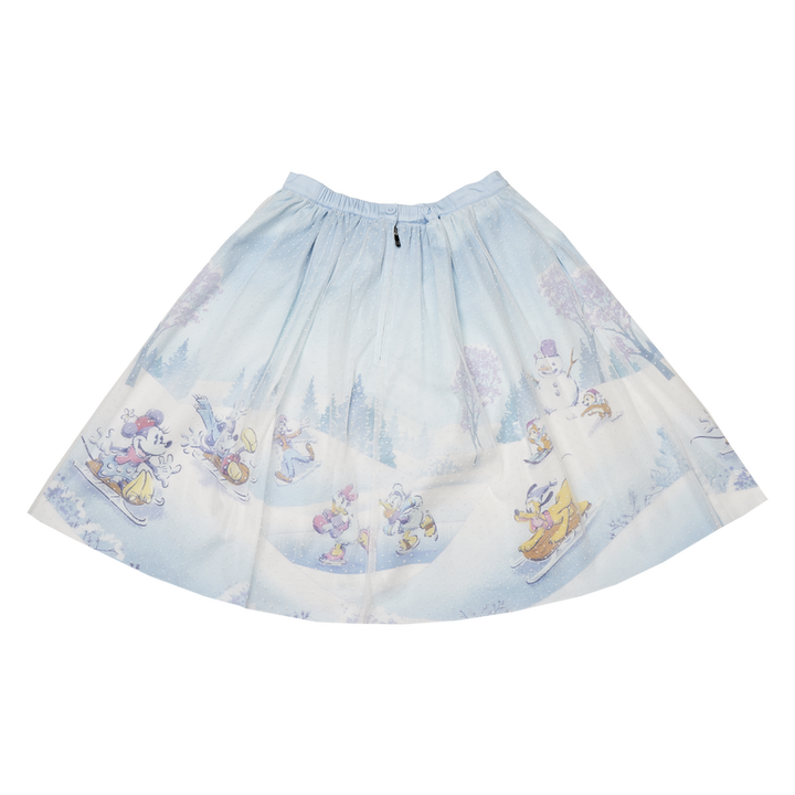 Stitch Shoppe by Loungefly Disney Winter Mickey and Friends Tulle Overlay Skirt