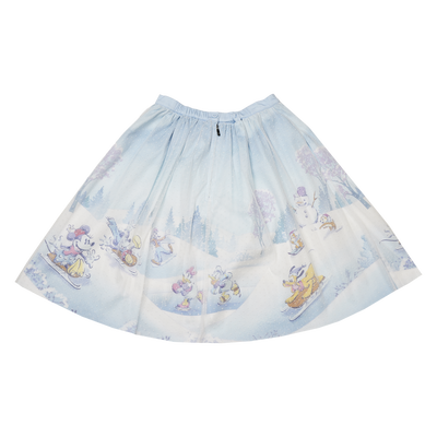Stitch Shoppe by Loungefly Disney Winter Mickey and Friends Tulle Overlay Skirt