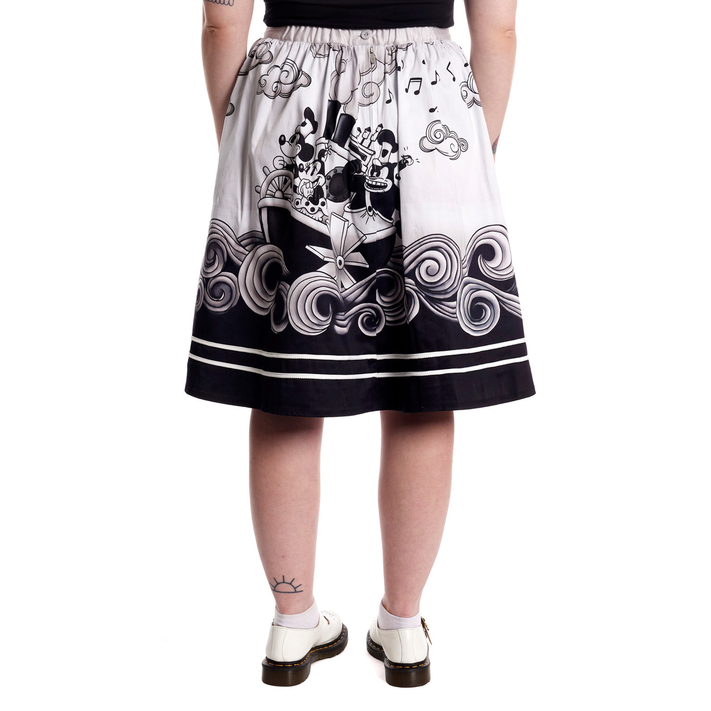 Stitch Shoppe by Loungefly Disney Disney Steamboat Willie "Sandy" Skirt