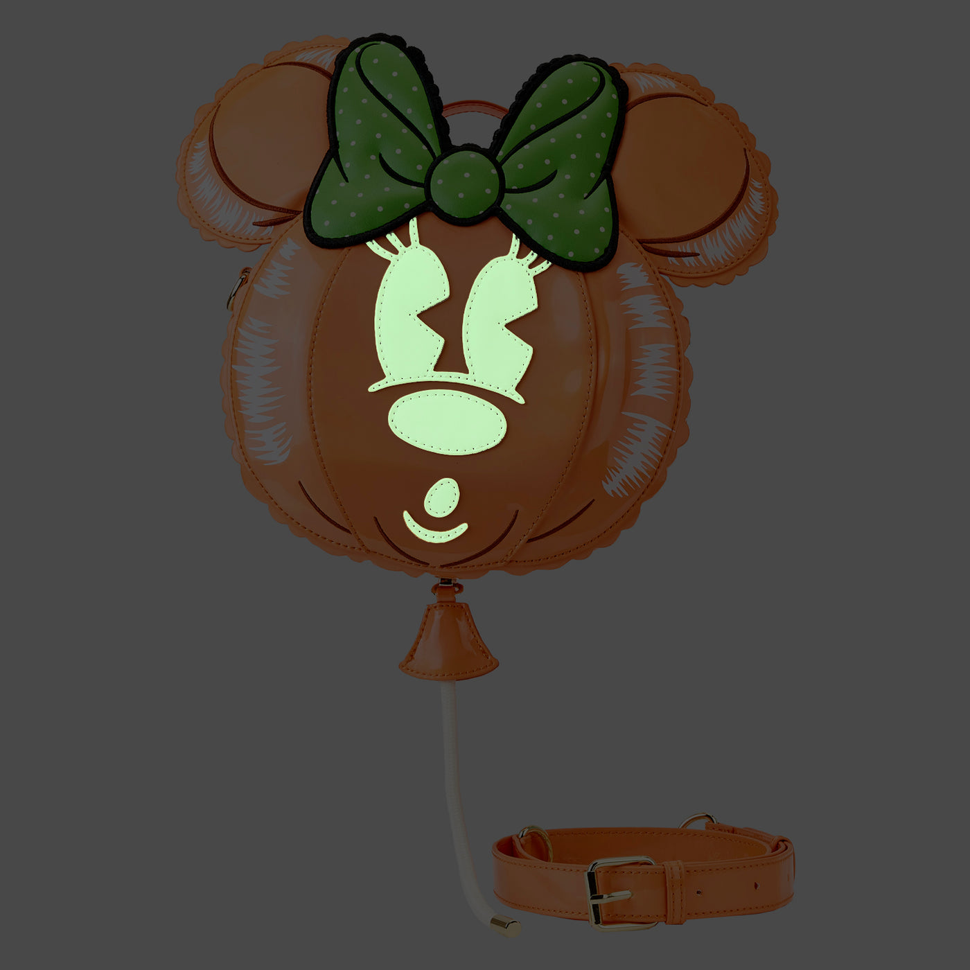 Stitch Shoppe by Loungefly Disney Minnie Pumpkin Balloon Figural Crossbody