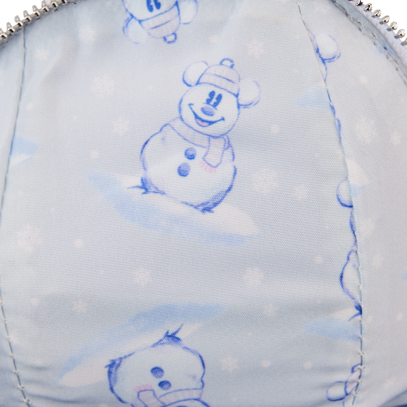 Stitch Shoppe by Loungefly Disney Mickey Mouse Snowman Figural Crossbody Bag