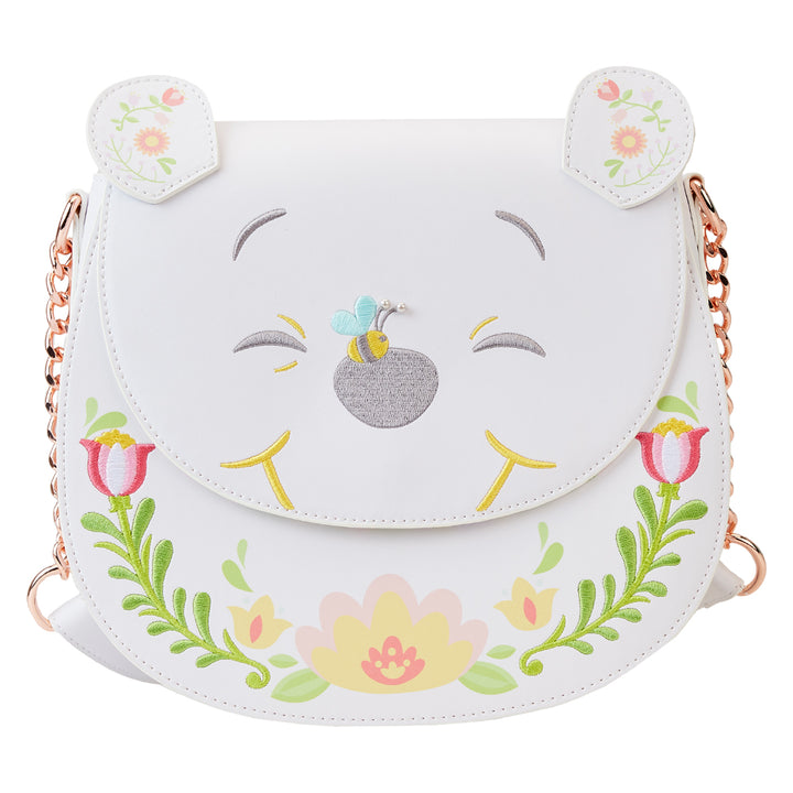 Disney Winnie the Pooh Cosplay Folk Floral Crossbody