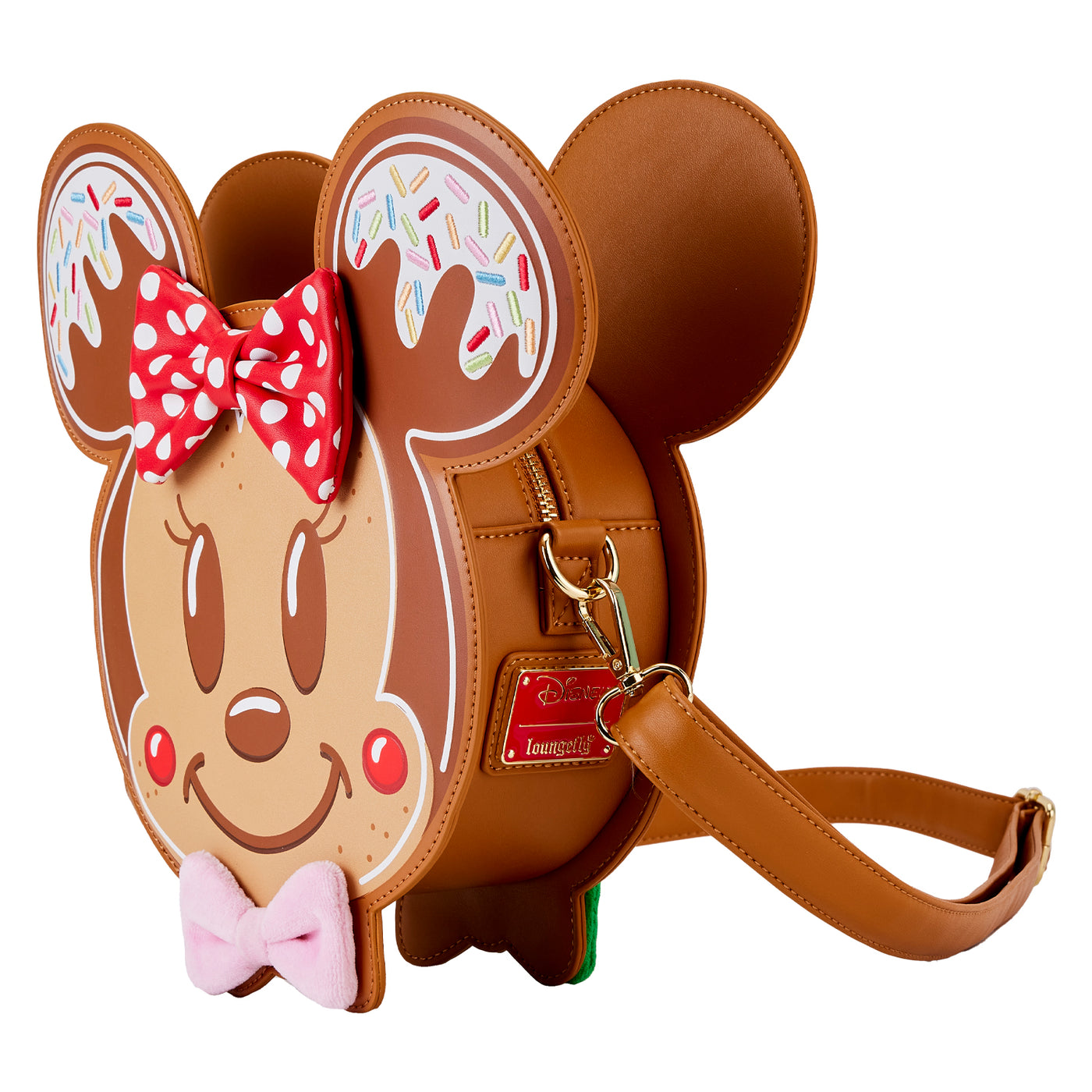 Disney Mickey & Minnie Gingerbread Cookie Cosplay Crossbody