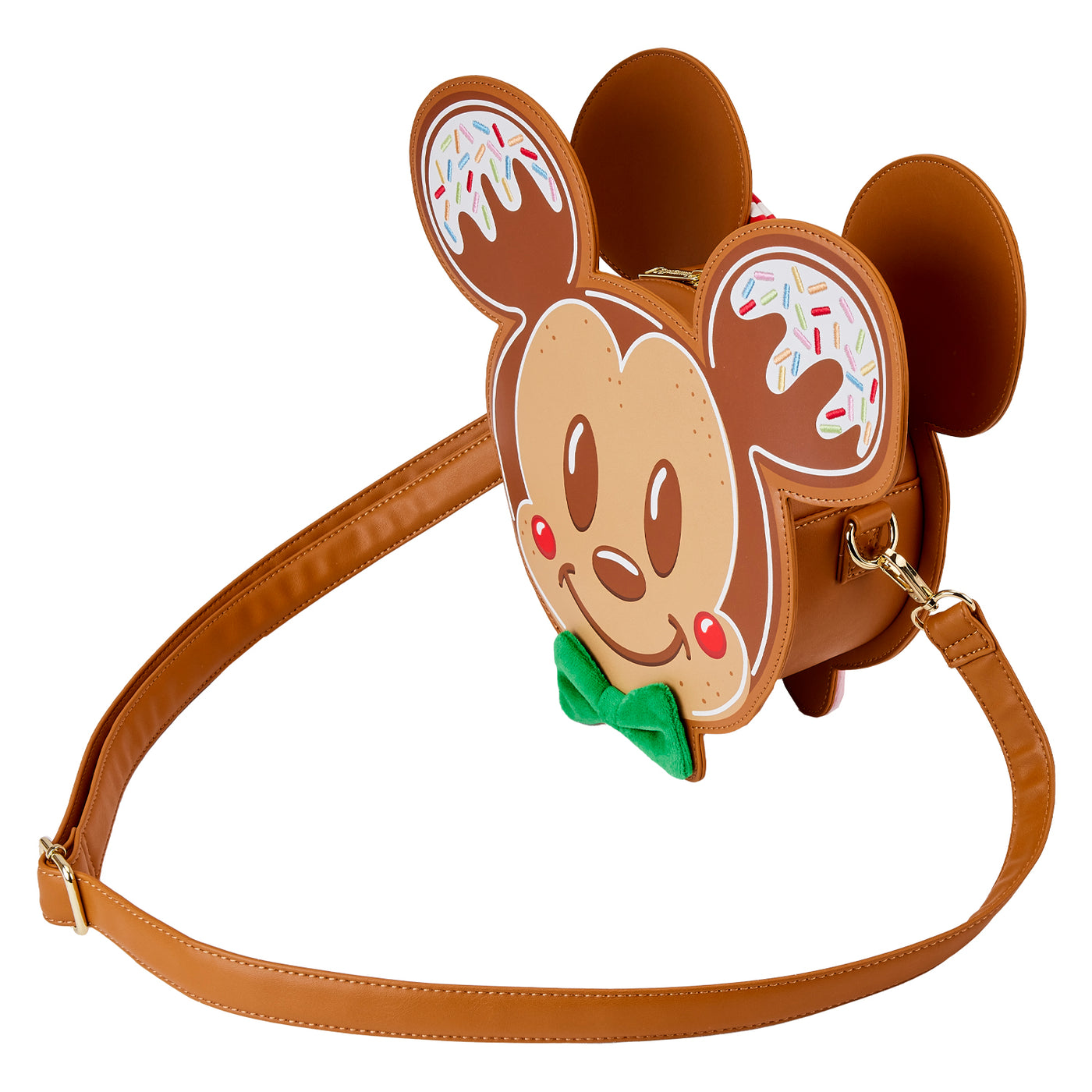 Disney Mickey & Minnie Gingerbread Cookie Cosplay Crossbody