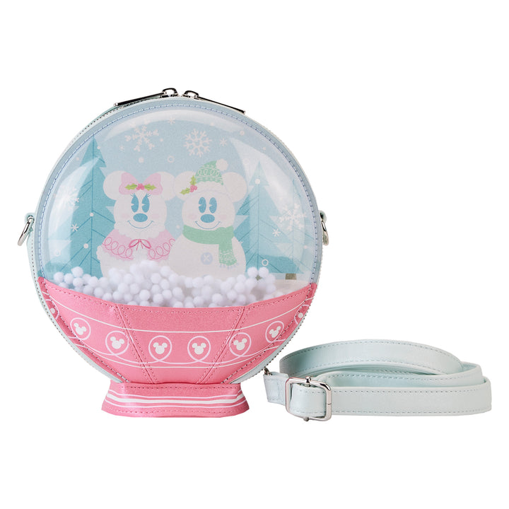 Disney Mickey & Friends Winter Snow Globe Crossbody