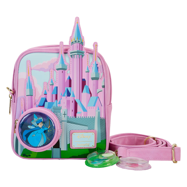 Disney Sleeping Beauty Stained Glass Castle Crossbody