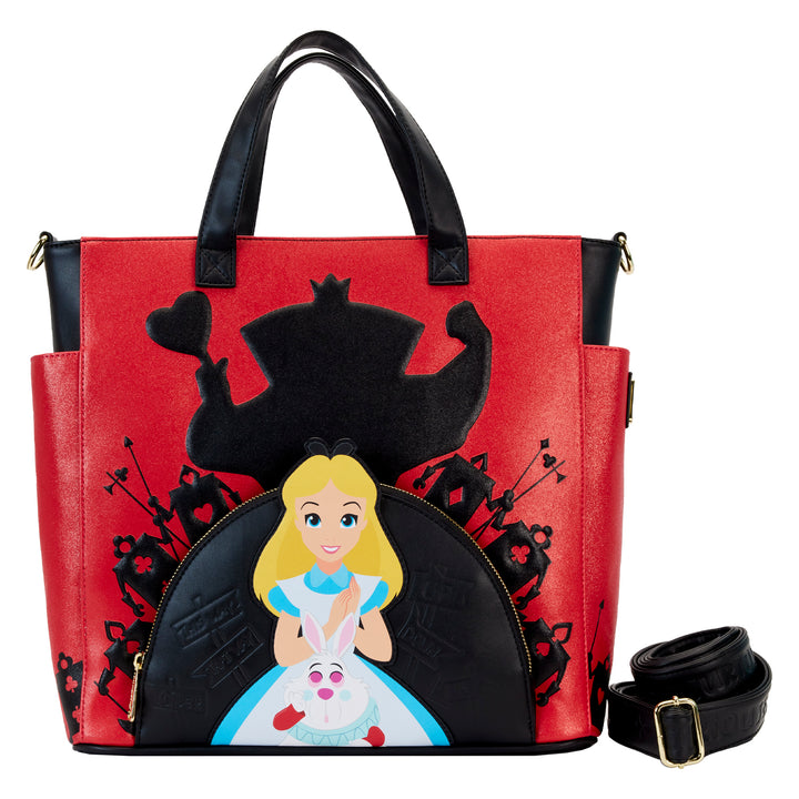 Disney Villains Alice in Wonderland Queen of Hearts Convertible Crossbody