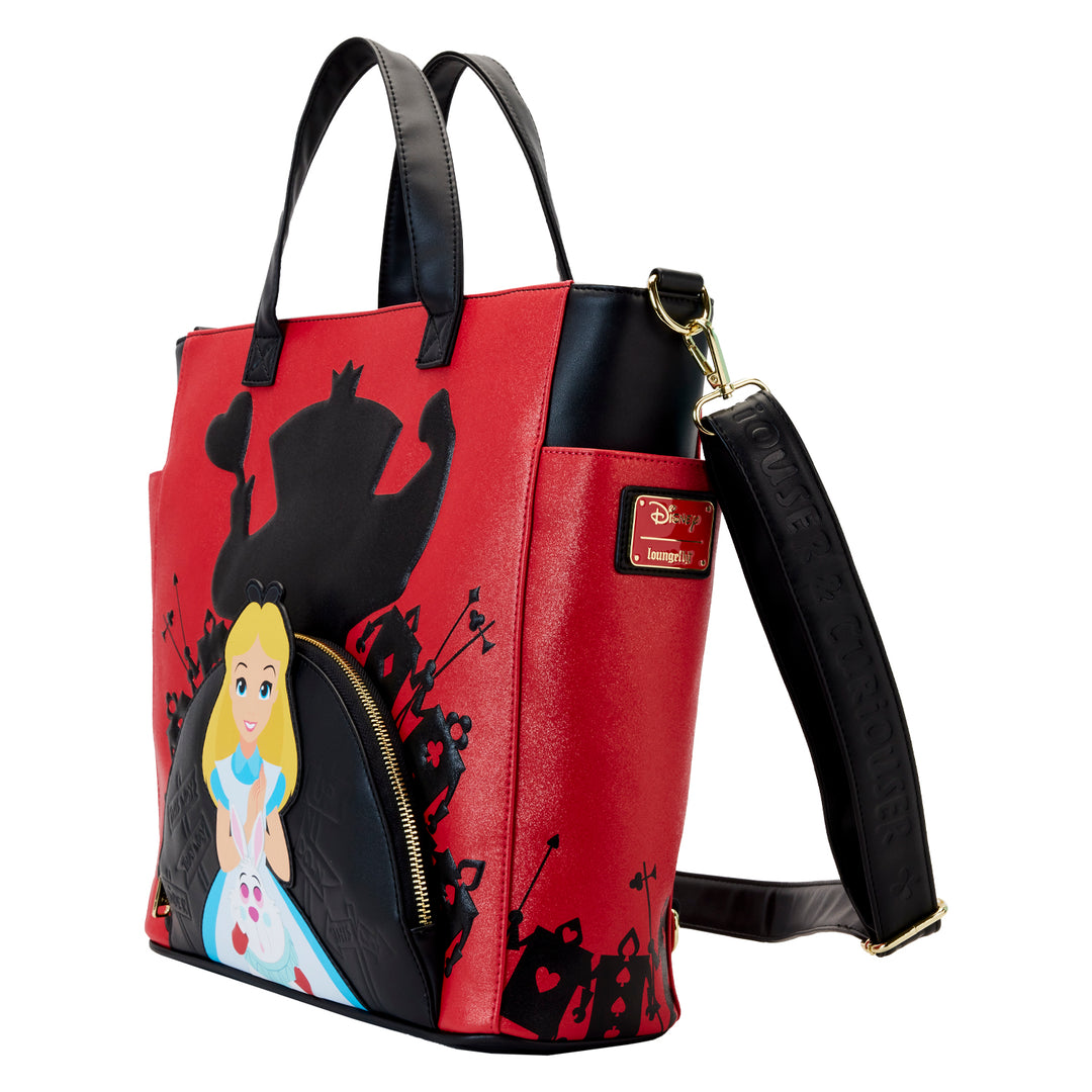 Disney Villains Alice in Wonderland Queen of Hearts Convertible Crossbody