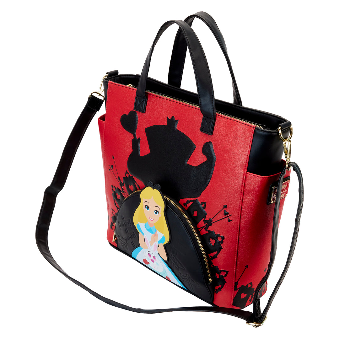 Disney Villains Alice in Wonderland Queen of Hearts Convertible Crossbody