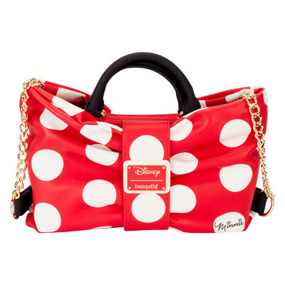 Disney Minnie Rocks the Dots Figural Bow Crossbody Bag