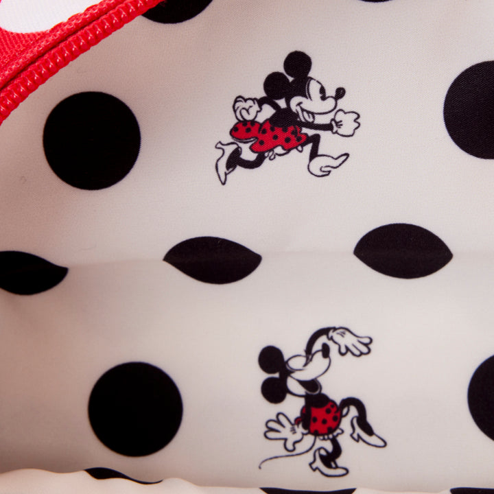 Disney Minnie Rocks the Dots Nylon Passport Crossbody Bag