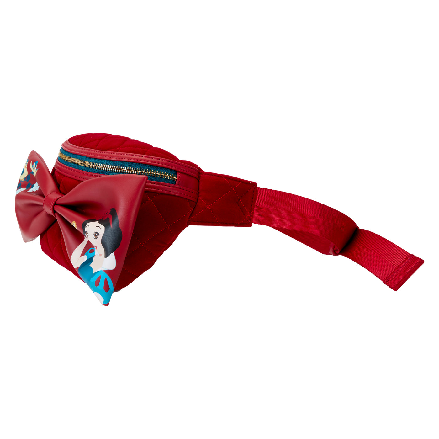 Disney Snow White Classic Bow Velvet Belt Bag