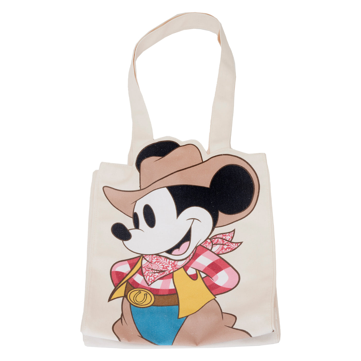 Disney Western Mickey Mouse Canvas Tote Bag