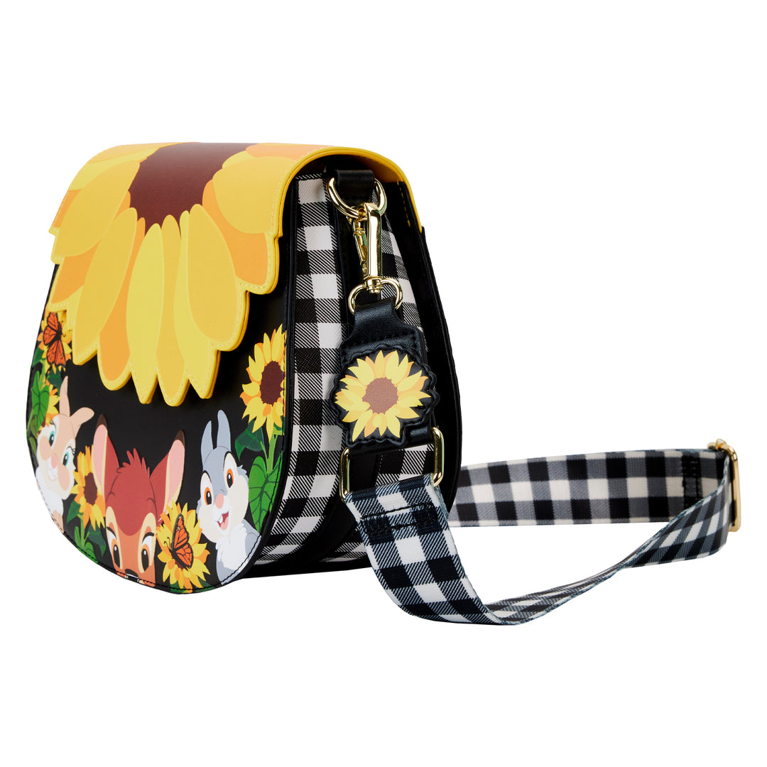 Loungefly Disney Bambi Sunflower Strap Crossbody Bag