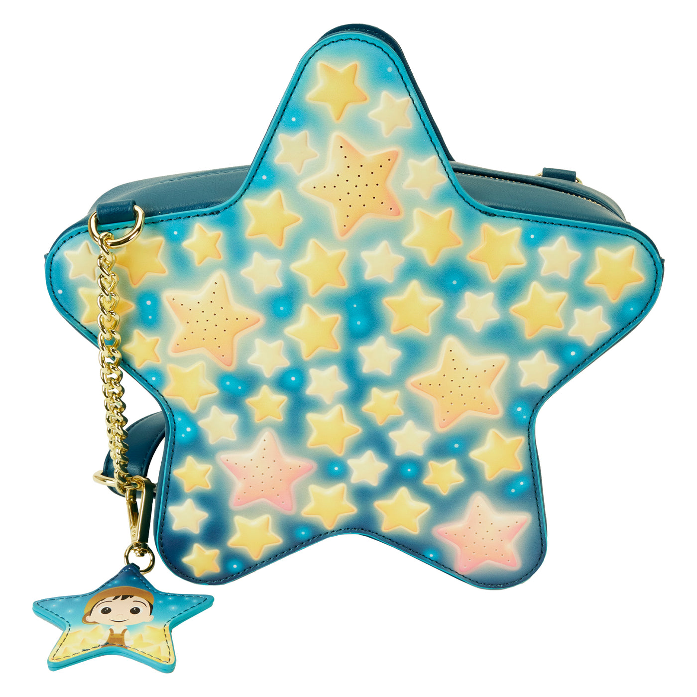 Loungefly Disney Pixar La Luna Glow Star Crossbody Bag