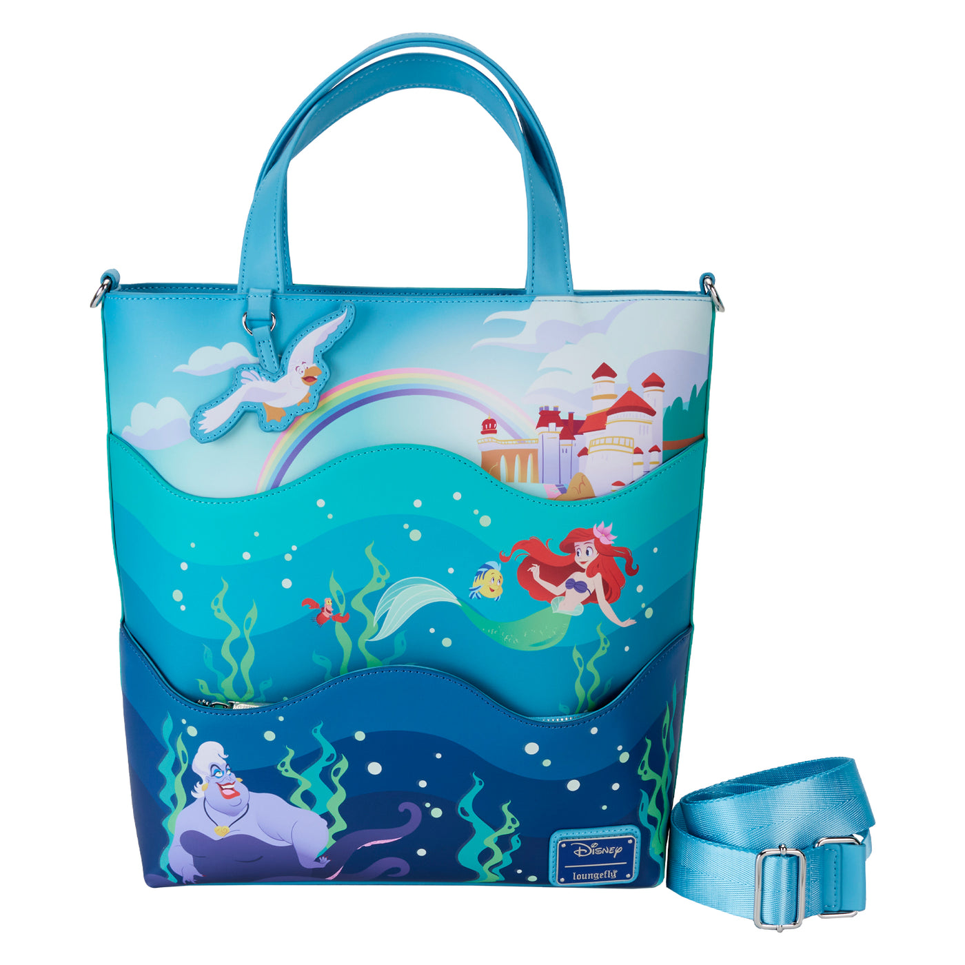 Loungefly Disney The Little Mermaid 35th Anniversary Tote Bag