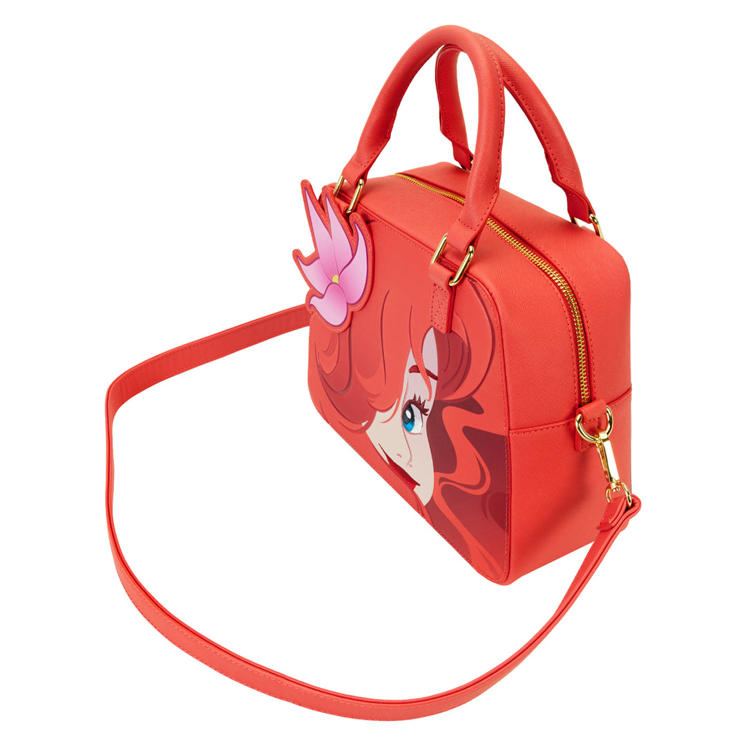 Loungefly Disney The Little Mermaid 35th Anniversary Ariel Face Crossbody