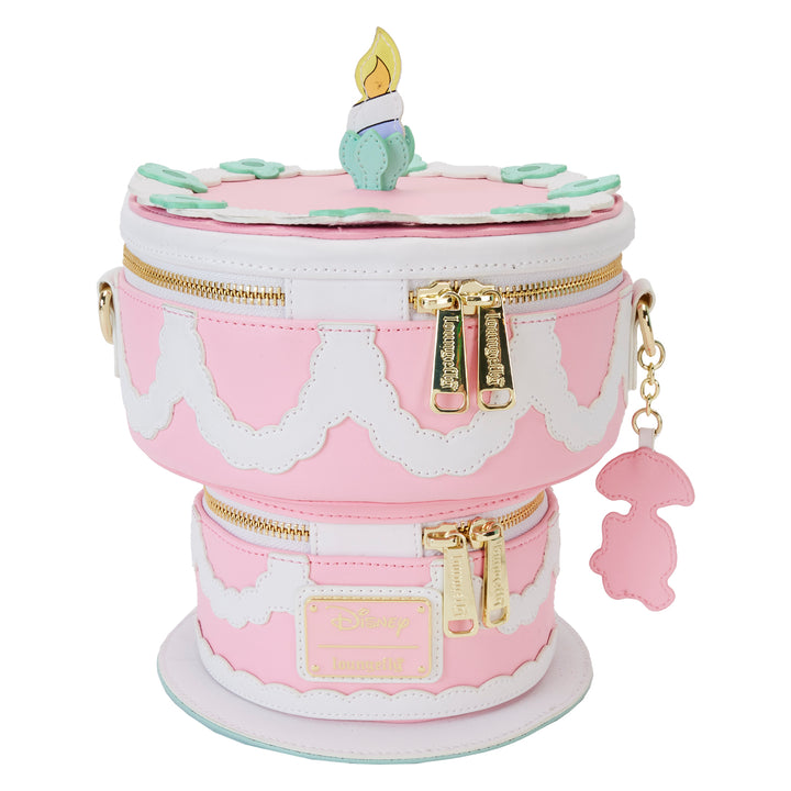 Loungefly Disney Alice In Wonderland Unbirthday Cake Crossbody Bag