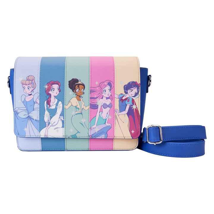 Loungefly Disney Princess Manga Style Crossbody Bag