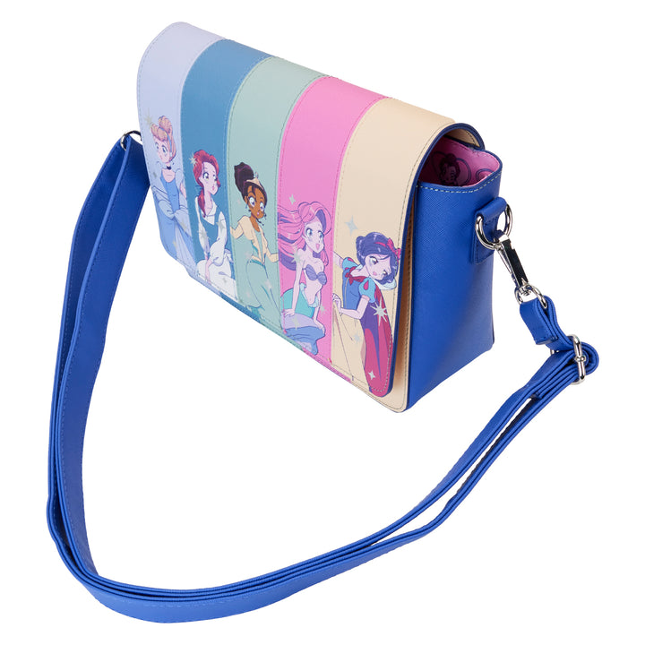 Loungefly Disney Princess Manga Style Crossbody Bag