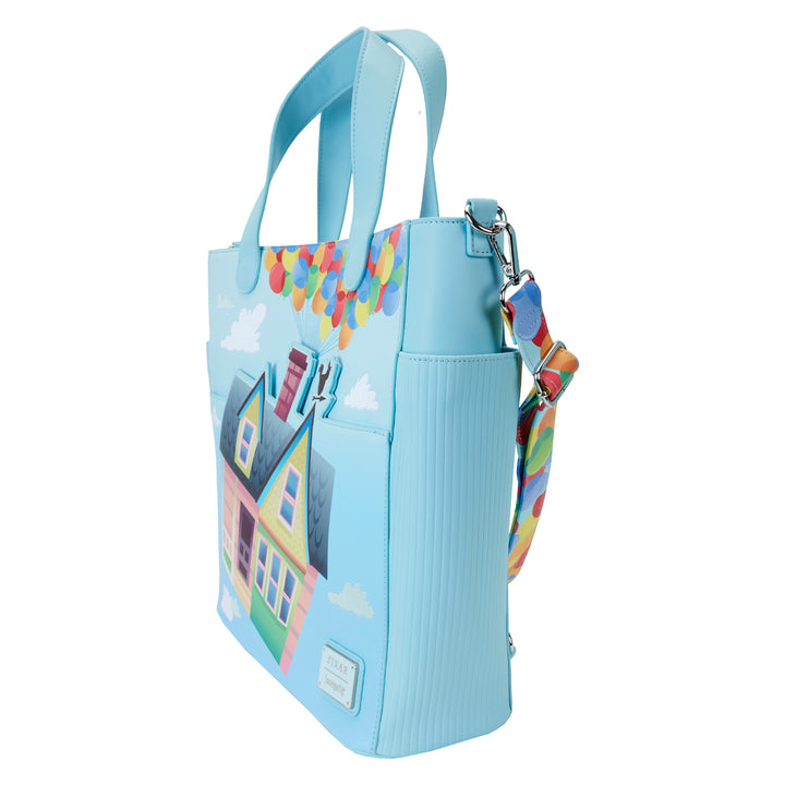 Loungefly Disney Pixar UP 15th Anniversary Spirit of Adventure Convertible Tote Bag