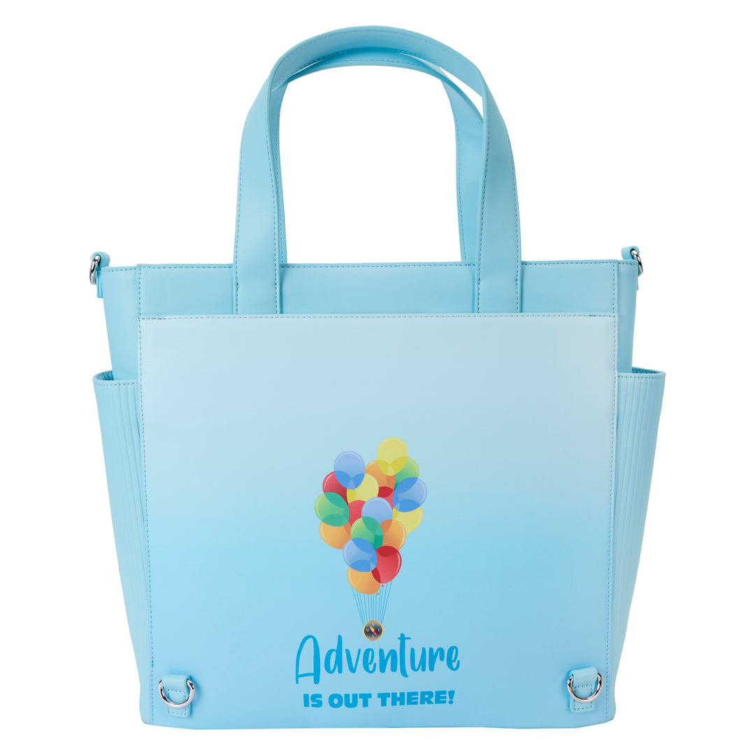 Loungefly Disney Pixar UP 15th Anniversary Spirit of Adventure Convertible Tote Bag