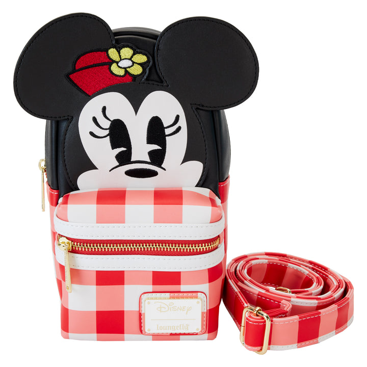 Loungefly Disney Minnie Mouse Cup Holder Crossbody Bag