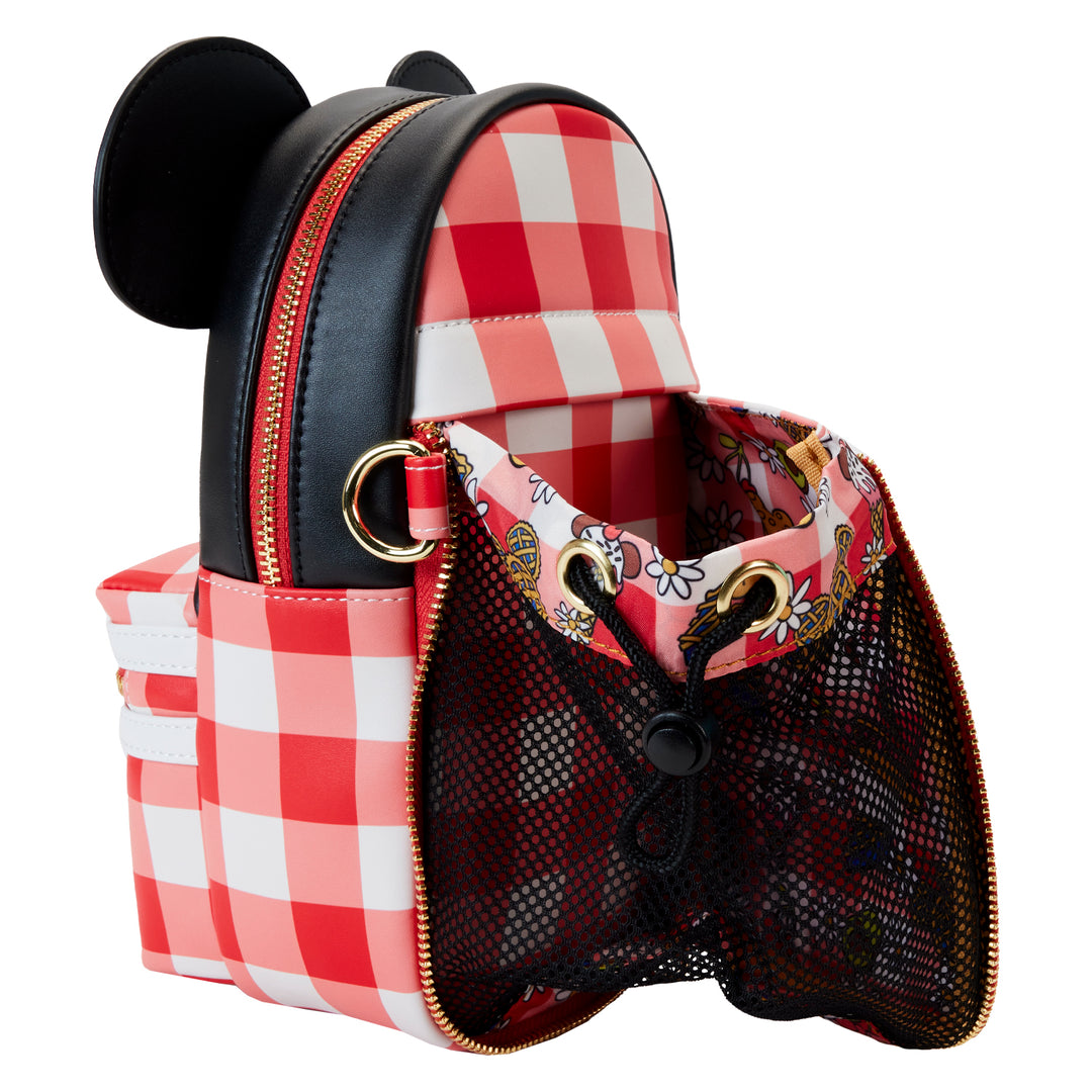 Loungefly Disney Minnie Mouse Cup Holder Crossbody Bag