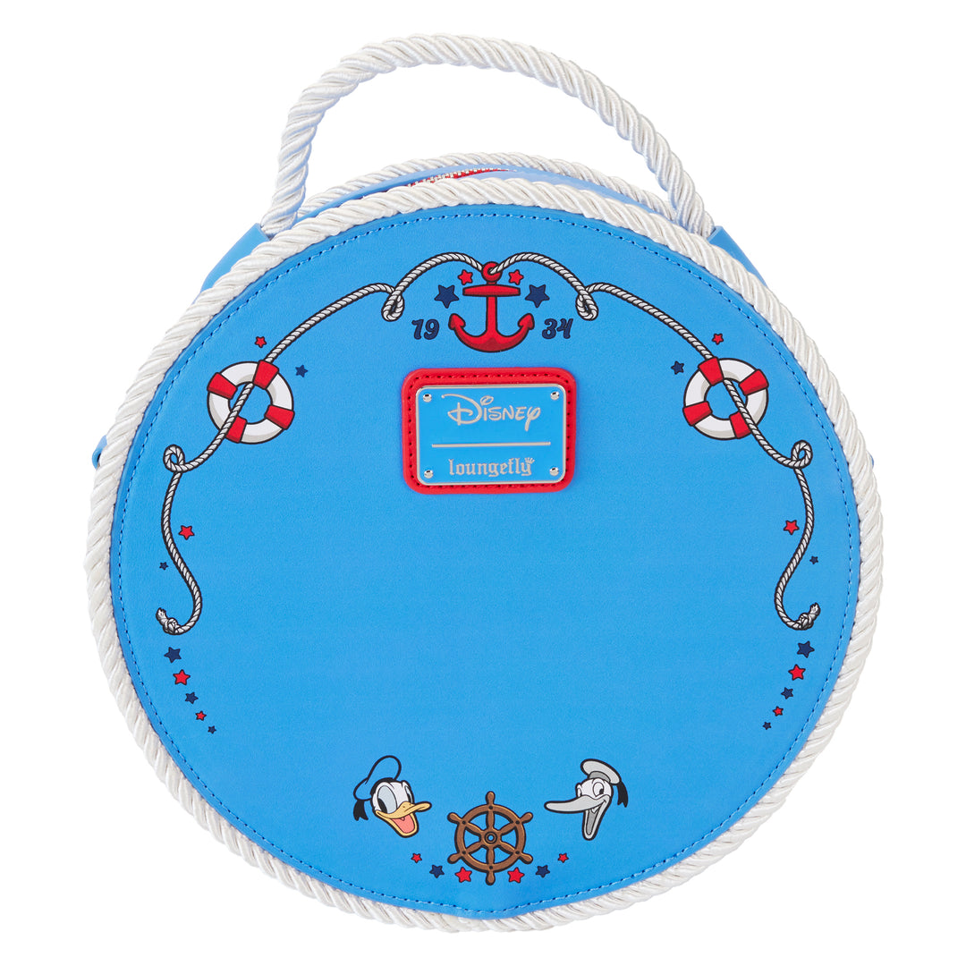 Loungefly Disney Donald Duck 90th Anniversary Crossbody Bag