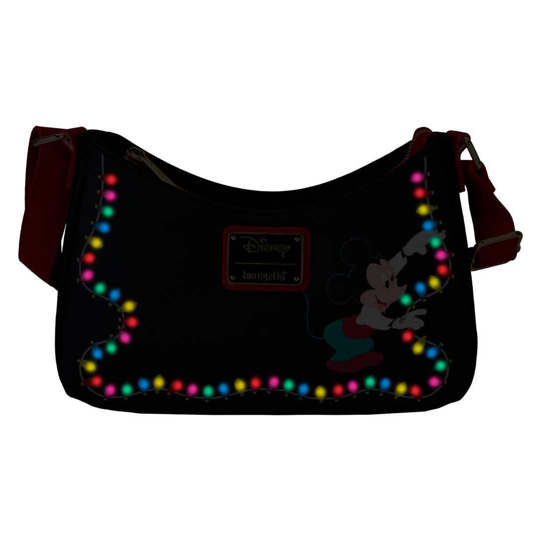 Loungefly Disney Mickey & Pluto Light-up Decorations Crossbody