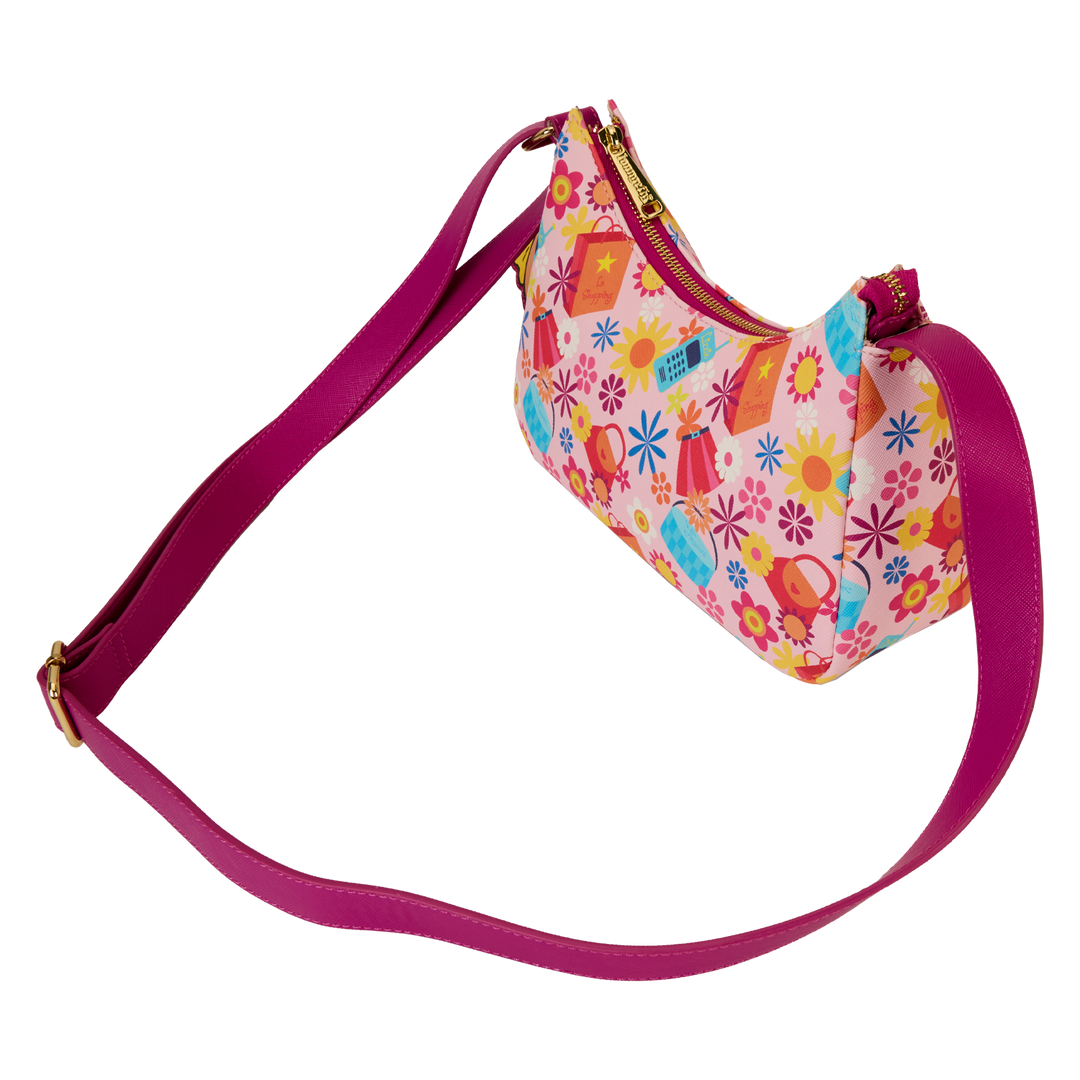 Loungefly Disney Lizzie McGuire Y2K All-Over Print Crossbody Bag