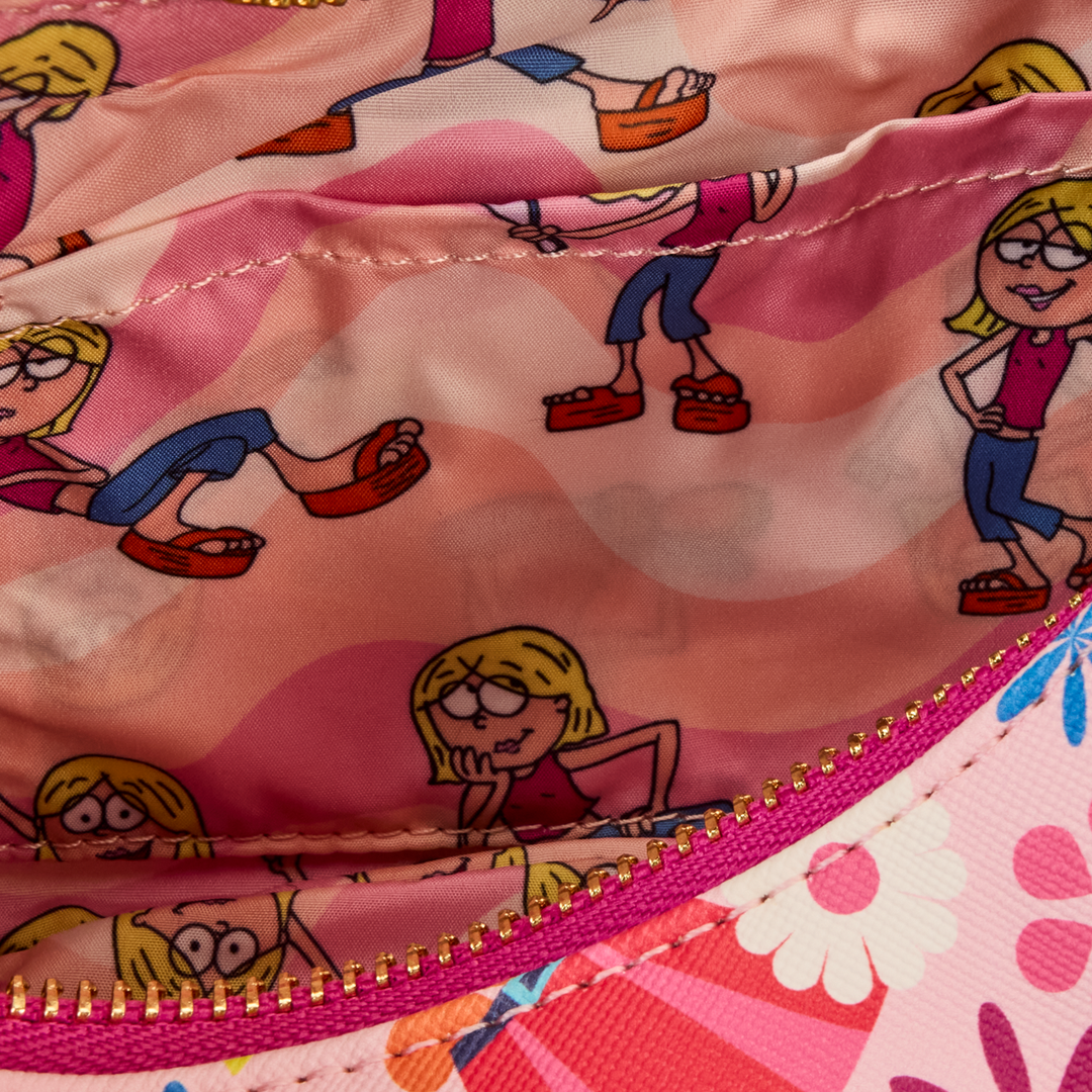 Loungefly Disney Lizzie McGuire Y2K All-Over Print Crossbody Bag