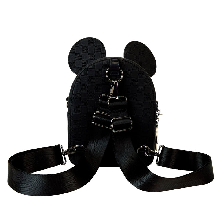 Loungefly Disney Mickey Ear Evergreen Convertible Crossbody Bag