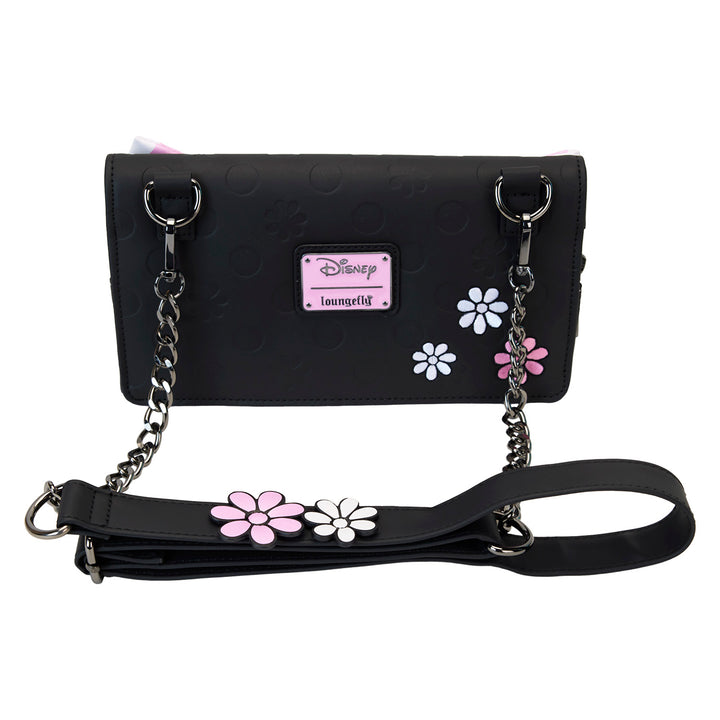 Loungefly Disney Minnie Rock the Dots Floral Clutch Crossbody