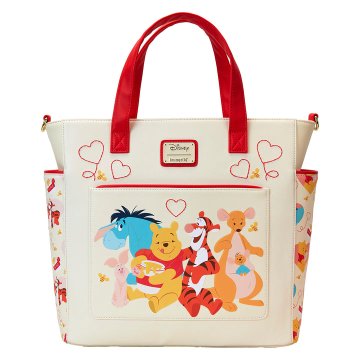 Loungefly Disney Winnie the Pooh Love Convertible Backpack & Tote Bag