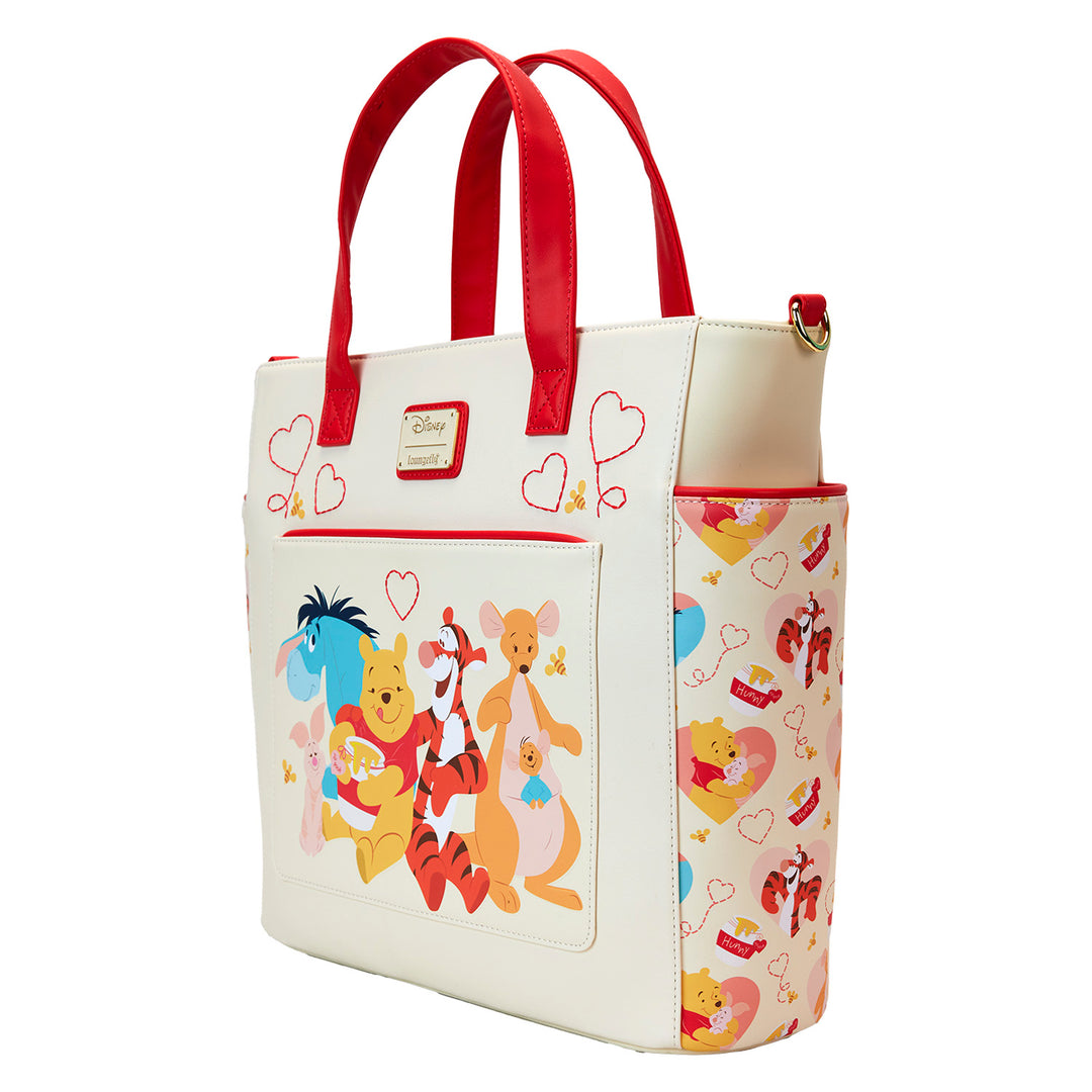 Loungefly Disney Winnie the Pooh Love Convertible Backpack & Tote Bag