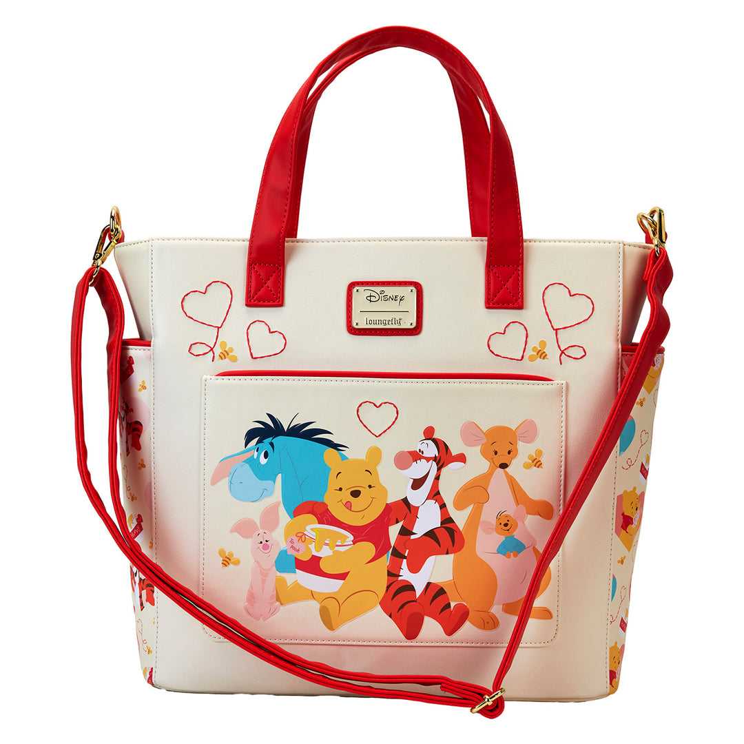 Loungefly Disney Winnie the Pooh Love Convertible Backpack & Tote Bag