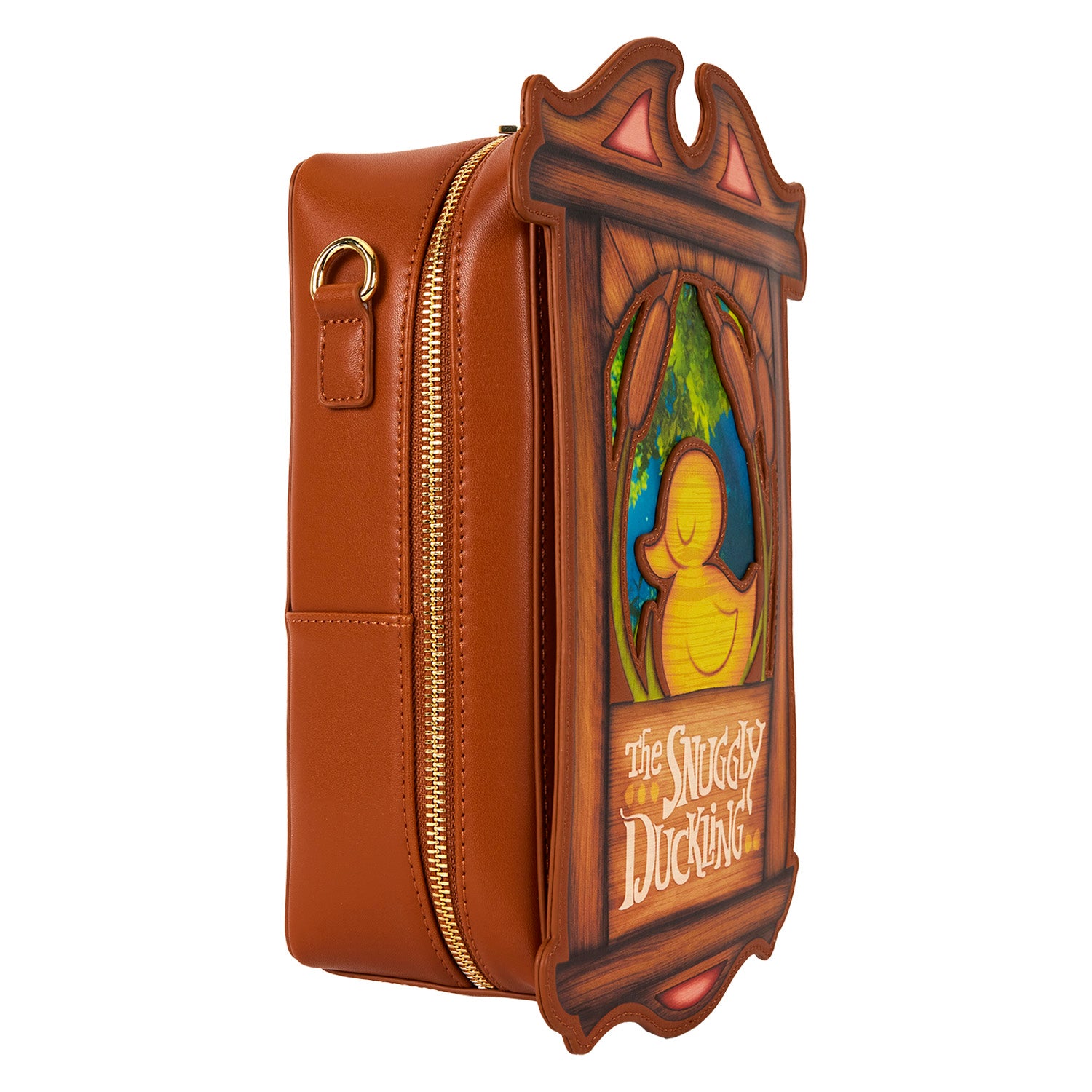 Loungefly Disney Tangled Rapunzel Snuggly Duckling Crossbody Bag